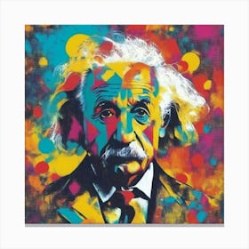 Albert Einstein Canvas Print