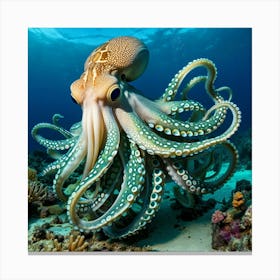 Octopus 7 Canvas Print