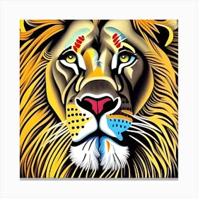 Majestic Lion Canvas Print