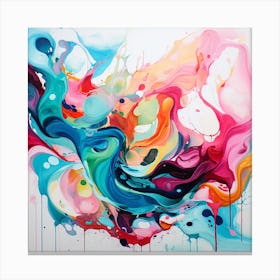 Abstract Painting Canvas Print