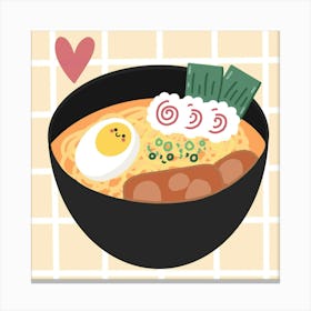 Ramen bowl Canvas Print