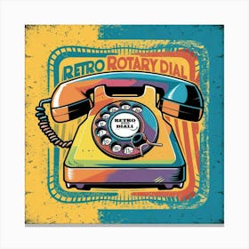 A Vibrant And Nostalgic Illustration Of A Retro Ro Iclllwweqla Tsmnnfpuvw Nfuh8ao3qii7qxaaa Pica Canvas Print