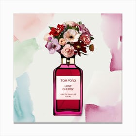 Parfum flowers Canvas Print