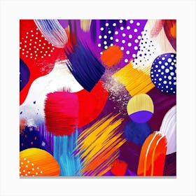 Abstract Background Canvas Print