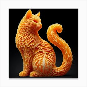 Orange Cat 3 Canvas Print