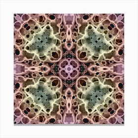 Abstraction Watercolor Mandala Canvas Print