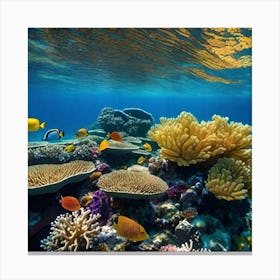 Coral Reef 4 Canvas Print