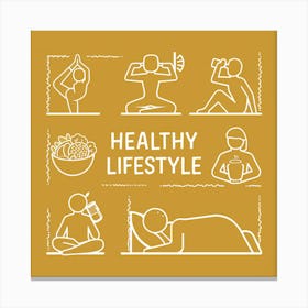 Healthy Lifestyle 1 Canvas Print