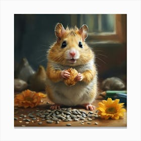 Hamster 12 Canvas Print