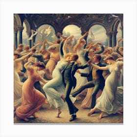 Ballroom Dance 1 Canvas Print