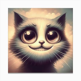 Cute Cat Canvas Print