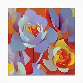 'Roses' Canvas Print