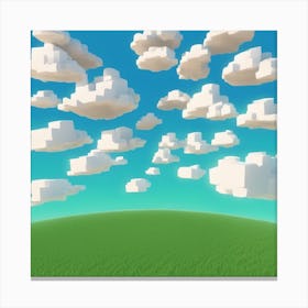 Clouds In The Sky 1 Canvas Print