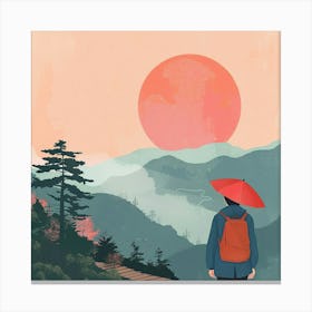 Asian Landscape Canvas Print