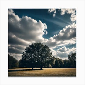 Cloudy Sky 10 Canvas Print