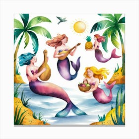 Tropical Serenade Canvas Print