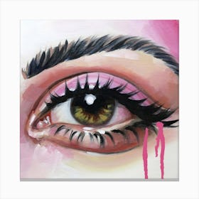 Pink Eye Canvas Print