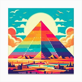 Great Pyramid Of Giza 4 Canvas Print