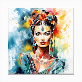 Frida Kahlo 1 Canvas Print