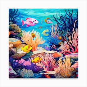 Coral Reef Canvas Print