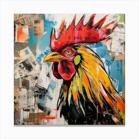 Rooster Canvas Print