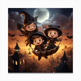 Halloween Collection By Csaba Fikker 45 Canvas Print