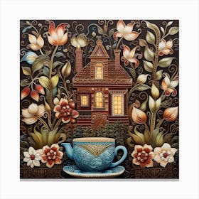 Tea House Canvas Print