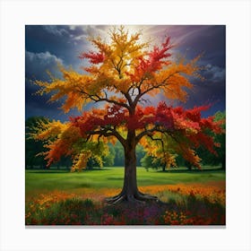 Autumn Tree Canvas Print