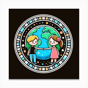Earth Day 3 Canvas Print