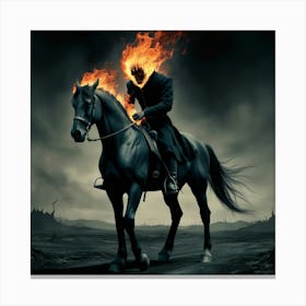 Burning Man 3 Canvas Print