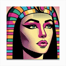 Pop Egyptian Hanan Seraph Canvas Print