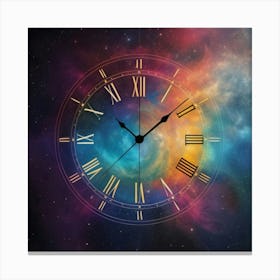 Cosmos Endless Dance Canvas Print