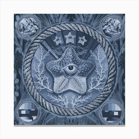 Starfish bandana Canvas Print