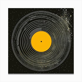 Vinyl Record 5 Canvas Print