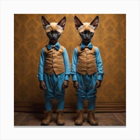 Siamese Twins Canvas Print