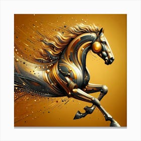 Creative Horse Beauty Illustration Nr 235 Canvas Print