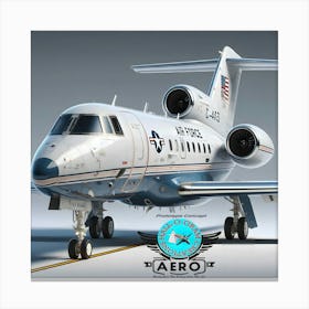 Hall-O-Gram Creations Aero Prototype Concept ~Reimagined 33 Canvas Print