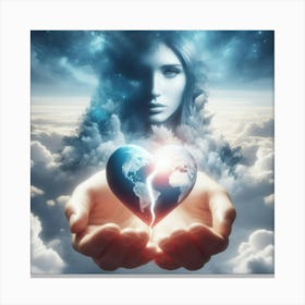 Heart Of The Universe 6 Canvas Print