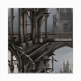 Gothic Castle Canvas Print