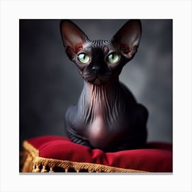 Sphinx-cat Canvas Print