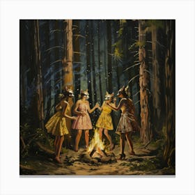 Girls Night Out 1fy S Canvas Print