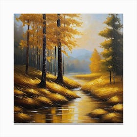 Autumn In The Forest 7 Canvas Print