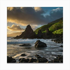 Default Dragons Teeth Maui Art 0 Canvas Print