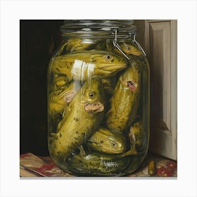 Pickled Fish Canvas Print