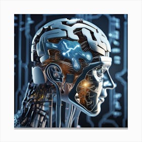 Cyborg 69 Canvas Print