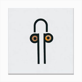 Nsibidi anya Canvas Print