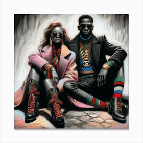 Gucci Couple 6 Canvas Print