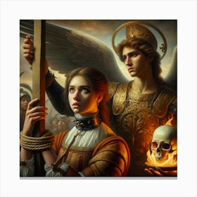 Joan of Arc II Canvas Print