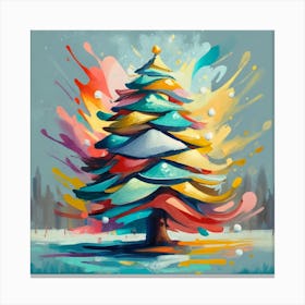 Christmas Tree 1 Canvas Print