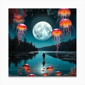 Jellyfish 2 Canvas Print